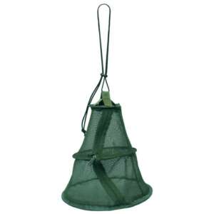 K-karp száraz bojli táska, 29x29cm, zöld, háló, horgászfelszerelés - Egyéb táska