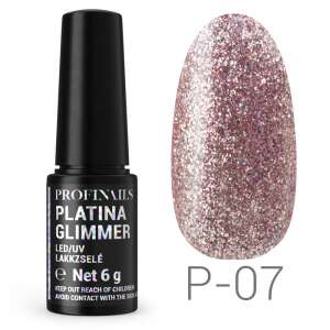 Profinails Platina Glimmer LED/UV lakkzselé P-07 47541854 - Profinails