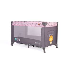 Cangaroo Africa utazóágy, rózsaszín, állatmintás - Cangaroo