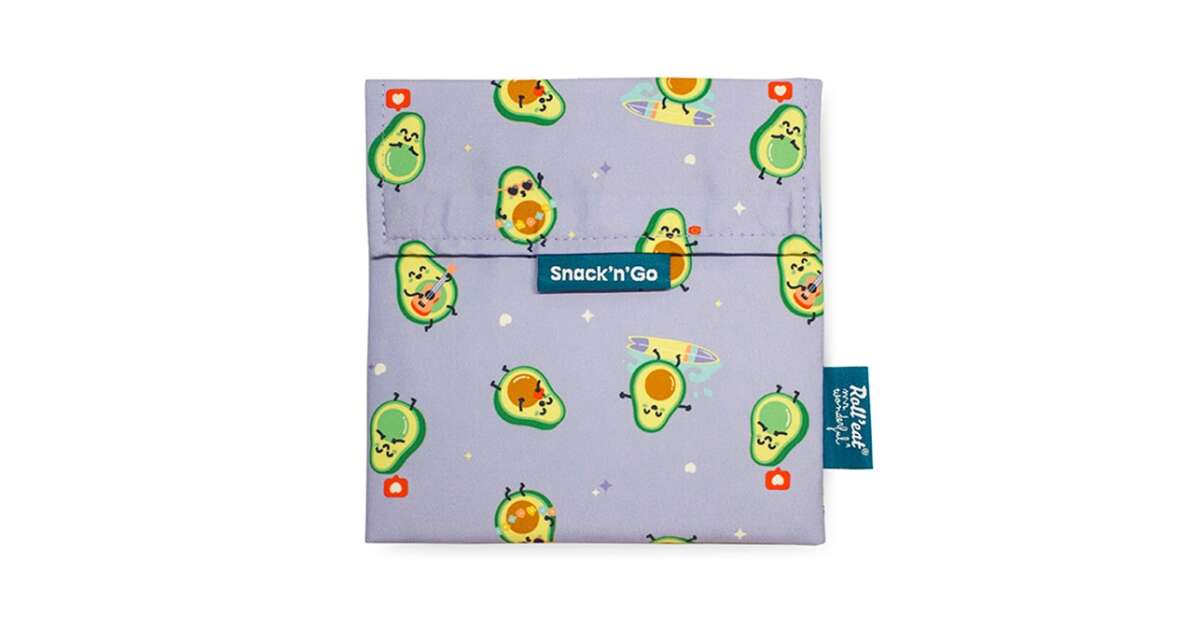 Boîte à Goûter Roll'eat Snack'n'Go Kids - Pirati Celeste (Bleu) - Porte-Sandwich, Sport