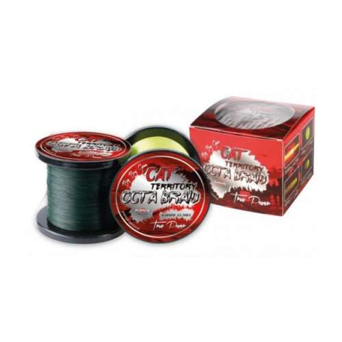 Mikado Cat Territory Octa Braid horgász zsinór, 0.50mm, 300m, zöld - Sport és szabadidő