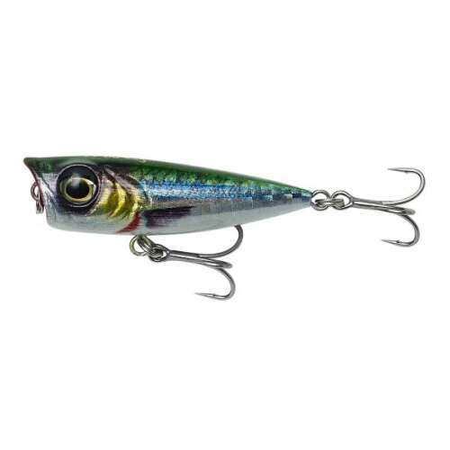 3D Minnow Popper 4.3cm 2.6g Lebegő Szellem Szardínia Horgászcsali