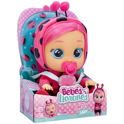 Bábika Cry Babies - Dressy Lady #pink