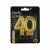 Gold, Golden Number Candle 40 47562937