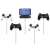 Set of 5 Gamer Birthday Candles, Game Controller Candles for Cake Decoration
