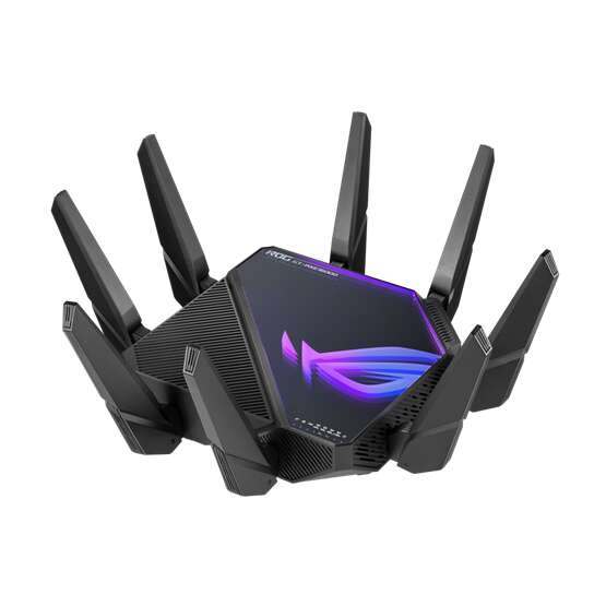 Asus rog rapture gaming router gt-axe16000 quad-band wifi 6e (802...
