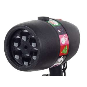 Proiector de lumină de Crăciun cu LED pentru exterior cu 12 tipuri de animații în mișcare