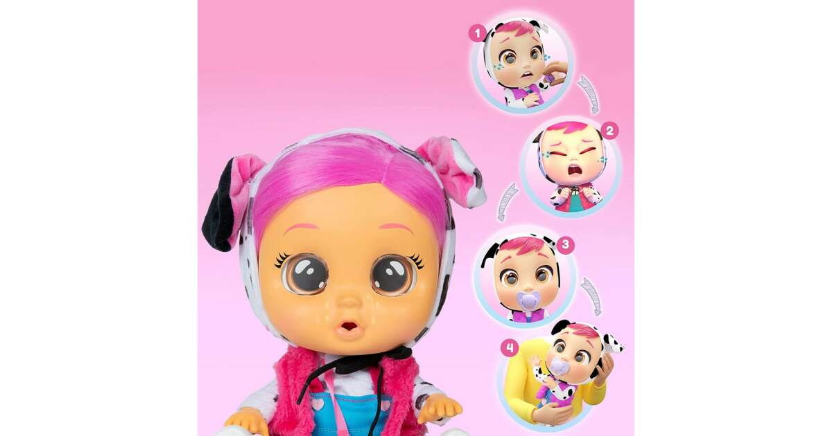 cry baby 2点 Cry Babies Newborn My First Bath Zoe Baby Doll 6pc Set Bath