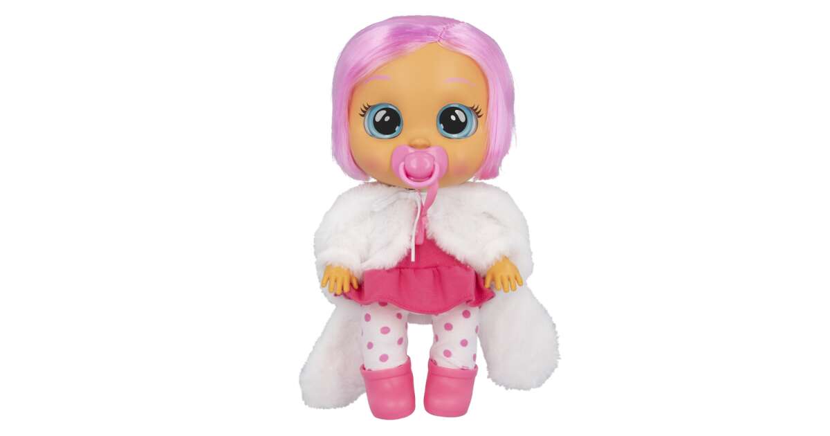 Cry Babies Doll - Dressy Coney #white-pink