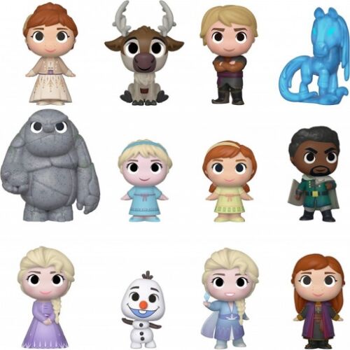 Funko Frozen 2 Mystery Minis figures collection. Collectible Frozen characters: Anna, Elsa, Olaf, Kristoff, Sven, and more.