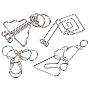 4 lockiges Metallpuzzle Nr. 1132