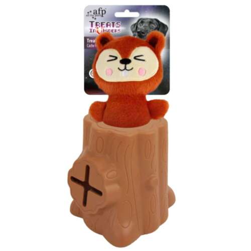 AFP All For Paws Treat Hider Mókus Kutyajáték, szórakoztató és interaktív játék kutyáknak, amely ösztönzi őket, hogy agyukkal és mancsaikkal dolgozzanak a jutalomfalatokért