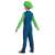 Super Mario Luigi jelmez fiúknak 4-6 éves korig, hátulnézet