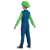 Super Mario Luigi jelmez fiúknak 4-6 éves korig, hátulnézet