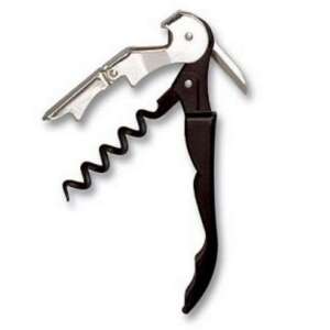 Banquet Culinaria bornyitó, fekete nyél, rozsdamentes acél, fólia vágóval - Banquet