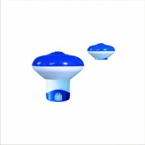 Kompakt kék medence vegyszeradagoló klórtablettákhoz - Vegyszeradagoló