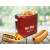 Beper Hot Dog Maker BT.150Y, roter Hotdog-Toaster mit Hotdogs und Brötchen, perfekt für die Zubereitung von leckeren Hotdogs zu Hause