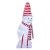Emos LED Snowman Christmas Decoration with red and white striped hat
