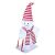 Emos LED Snowman Christmas Decoration with red and white striped hat