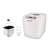 Beper BC.130 bread maker, white, with accessories, front view