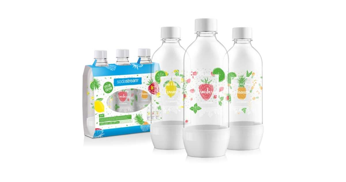 Sodastream Palack BO TRIO JET 3 X 1L FRUITS Pepita.hu