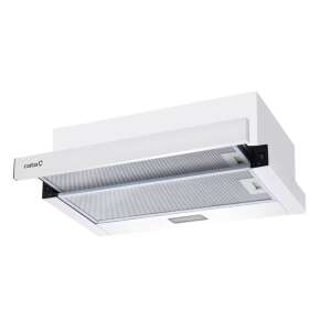 Cata TFB-5160 WH Weiße Dunstabzugshaube, 60 cm breit, mit LED-Beleuchtung - Mikrowellenherde, Dunstabzugshauben und Kochplatten