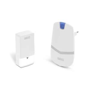 Delight Wireless Digital Doorbell, Kinetic Technology, White, 55342WH - Doorbell, Chime Bell