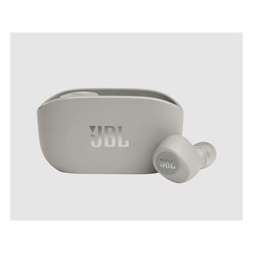 JBL Vibe 100 True Wireless vezeték nélküli bluetooth fülhallgató, elefántcsont