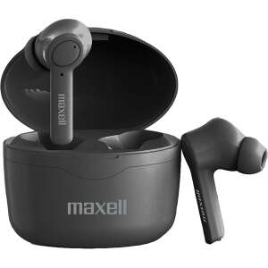 Maxell tws kabellose ohrhörer, sync up, bluetooth 5.0, 3 stunden wiedergabe + 9 stunden aufladen, schwarz 304489 47627586 Kopfhörer