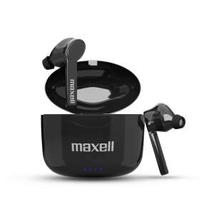 Maxell tws vezeték nélküli fülhallgató, sync up, bluetooth 5.0, 3 óra lejétszási + 9óra újratöltéssel, fekete 304489