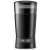 DeLonghi KG-200 coffee grinder, black, front view