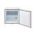 Vivax MFR-32 freezer interior, open door, one shelf