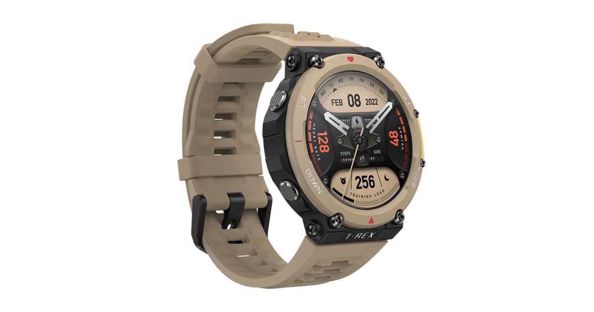 SMARTWATCH AMAZFIT T-REX 2 - KHAKI