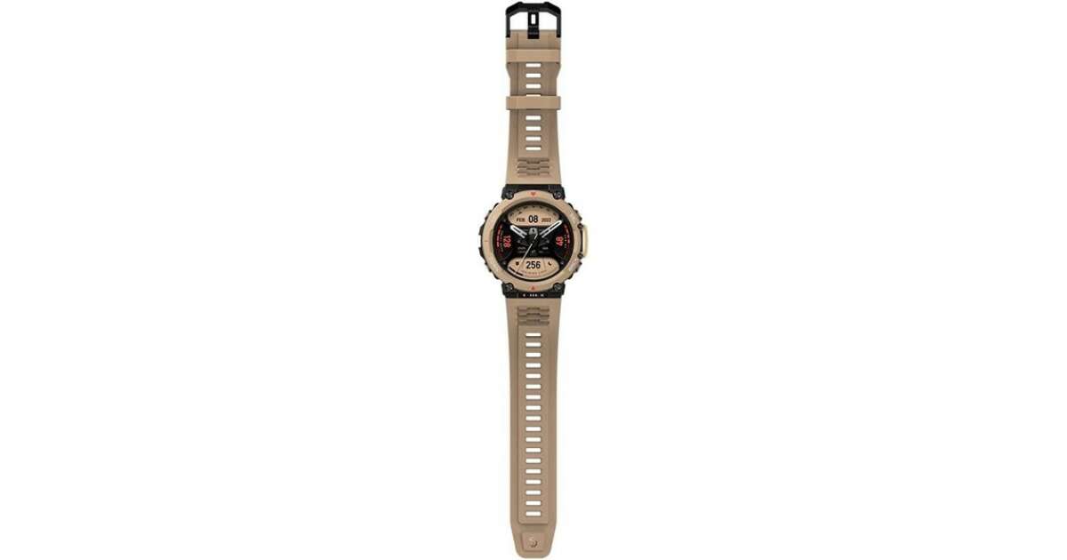 Amazfit T-Rex 2 3.53 cm (1.39) AMOLED 47 mm Beige, Black GPS Amazfit T-Rex 2 3.53 cm (1.39) AMOLED 47 mm Beige, Black GPS