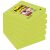 3M POST-IT Self-adhesive Notepad, 76x76 mm, 6x90 sheets, 3M POST-IT "Super Sticky", green 47634401