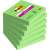 3M Post-it Super Sticky Notes, Green, 76x76 mm, 6x90 Sheets