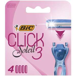 BIC Inserție de bărbierit pentru femei BIC "SOLEIL CLICK3" 47634424 Accesorii pentru aparate de ras electrice