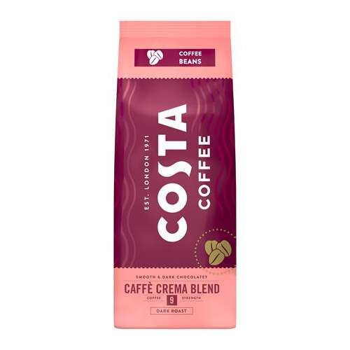 COSTA Káva, pražená, mletá, 200 g, COSTA "Café Crema Blend"