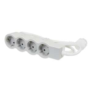 LEGRAND 4-socket extension cord with 1.5m cable, white-grey - Power Strip