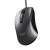 TRUST Carve wired optical mouse, black, side view