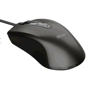 Trust Carve black USB wired optical mouse - Trust