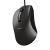 Trust Carve black wired mouse angled view