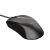 Ergonomic Trust Carve black wired mouse