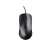 TRUST Carve wired optical mouse, black, top view