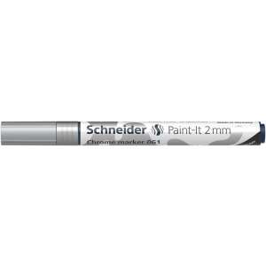 Schneider Paint-It 2mm Króm marker 061, ezüst, 2 mm vonalvastagság - Schneider
