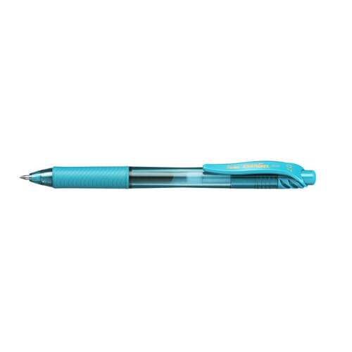 PENTEL EnerGel X turquoise gel pen, 0.35mm, retractable
