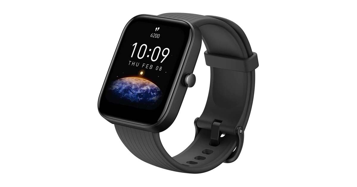 Amazfit bip 3 pro intelligente Uhr schwarz W2171OV4N Pepita