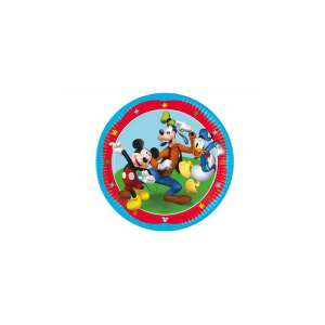 Mickey Mouse, Goofy and Donald Duck paper plates, 23 cm, 8 pack - Disposable Plate
