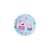Peppa Pig Pappteller, 8er Pack, 23 cm, blau, mit Peppa und George auf Rollschuhen