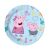 Talerze papierowe Peppa Pig - 23 cm, 8 szt./opak. 81806219